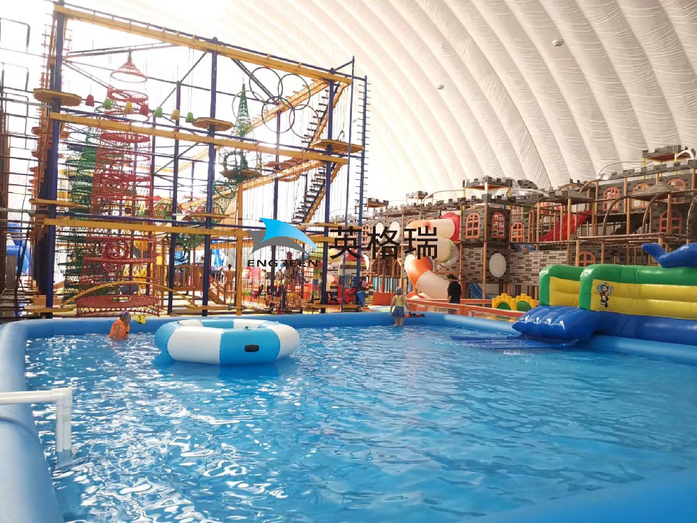 三伏天，一個豐富多彩的氣膜室內(nèi)游樂場