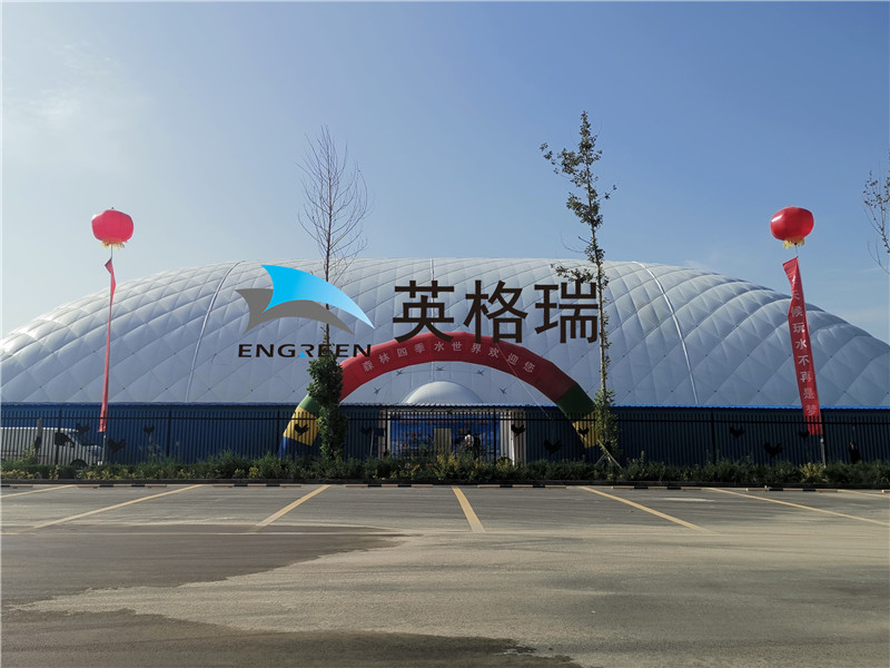 充氣吹起來的氣膜館，耗電量是不是很大呢？